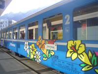 Fahrt mit dem Arosa-Express