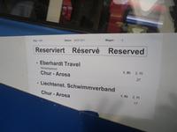 Fahrt mit dem Arosa-Express