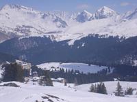Blick auf Arosa
