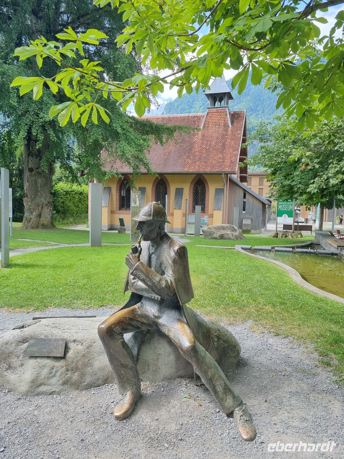 Meiringen - Sherlock-Holmes-Denkmal