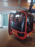 Rückfahrt vom Pilatus mit der Kabinenbahn