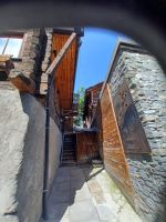 Zermatt - altes Dorf -Hauszugang