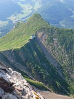 Pilatus: Blick vom Drachengang auf ein Hochplateau