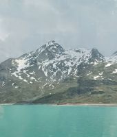 Lago Bianco am Bernina Pass