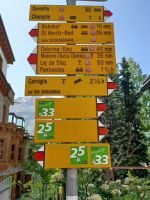 Wanderwege von St.Moritz Dorf