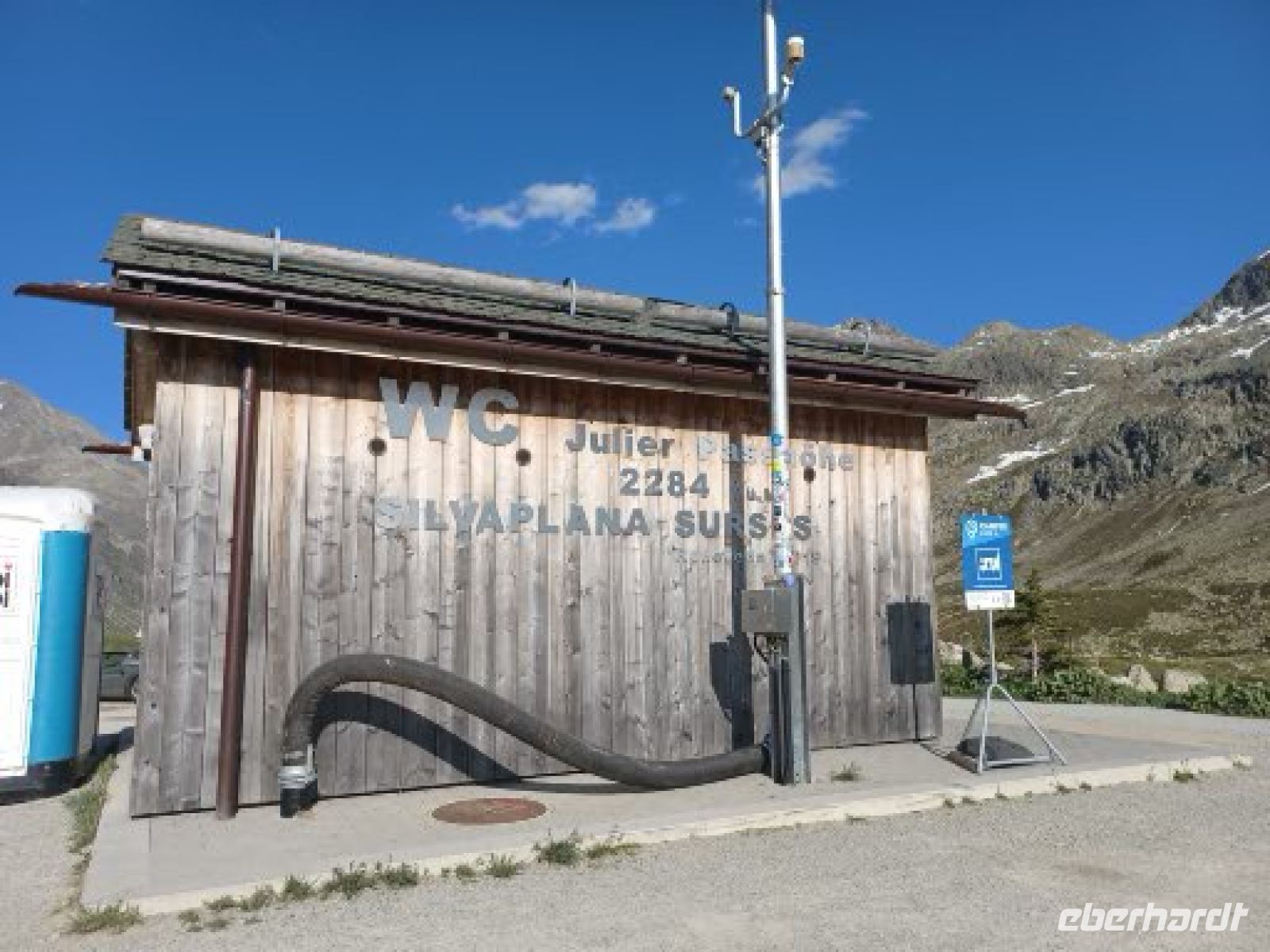 Julierpass (2284m) mit WC Station