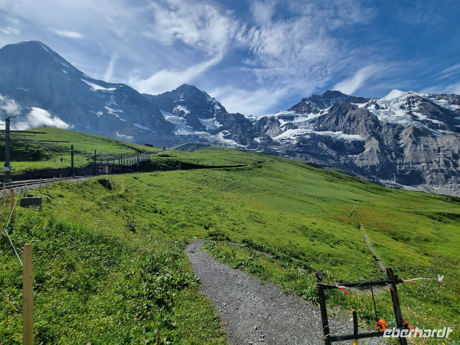 Kleine Scheidegg mit Eiger, Mönch und Jungfrau 