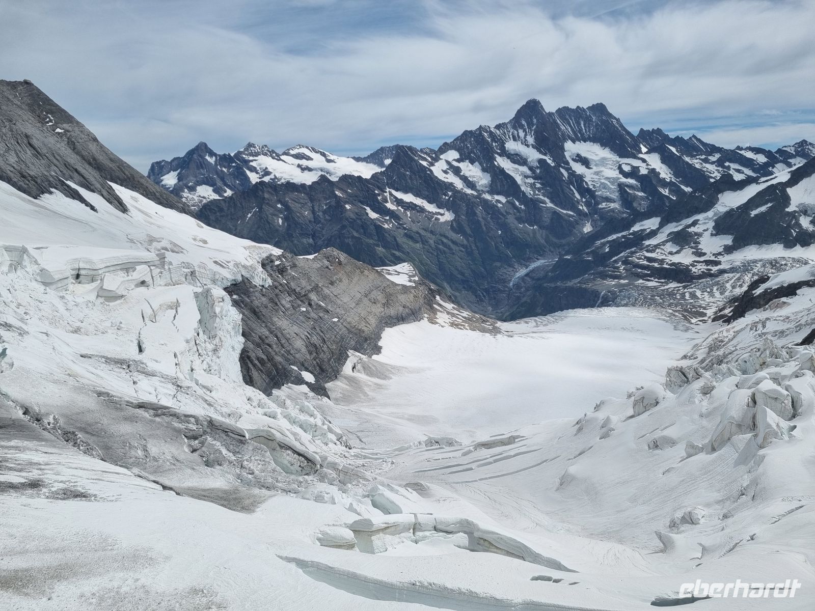 Fahrt mit der Jungfraubahn zum Jungfraujoch - Station 