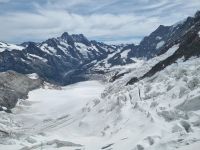 Fahrt mit der Jungfraubahn zum Jungfraujoch - Station 