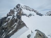 Jungfraujoch - Ausblick von der Sphinx-Aussichtsplattform (Mönch)