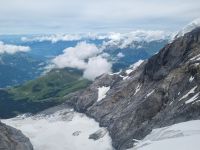 Jungfraujoch - Ausblick von der Sphinx-Aussichtsplattform