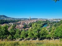 Bern - Blick vom Rosengarten auf die Altstadt