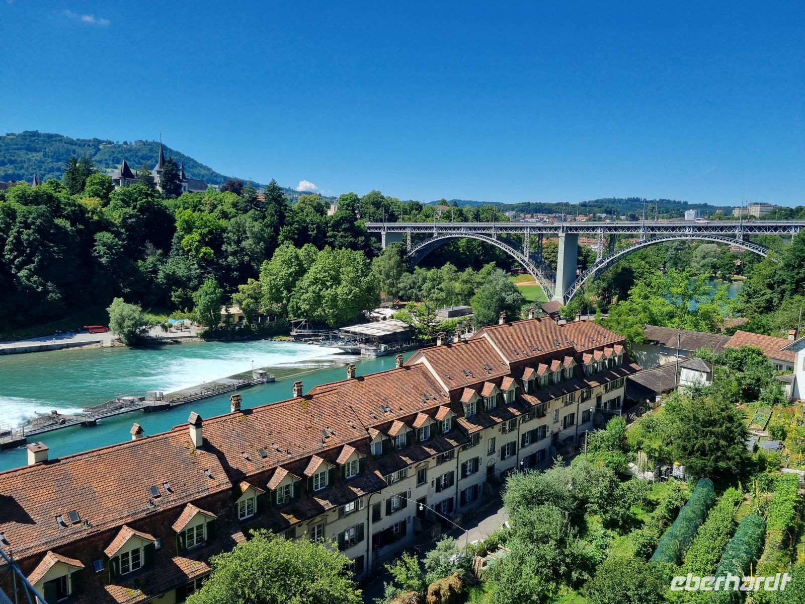 Bern - Ausblick von der Münsterplattform