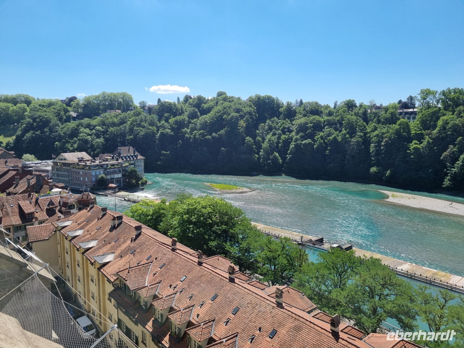 Bern - Ausblick von der Münsterplattform