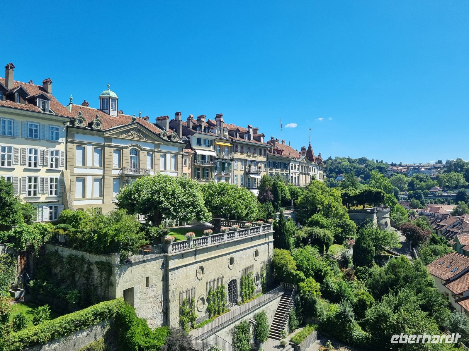 Bern - Ausblick von der Münsterplattform