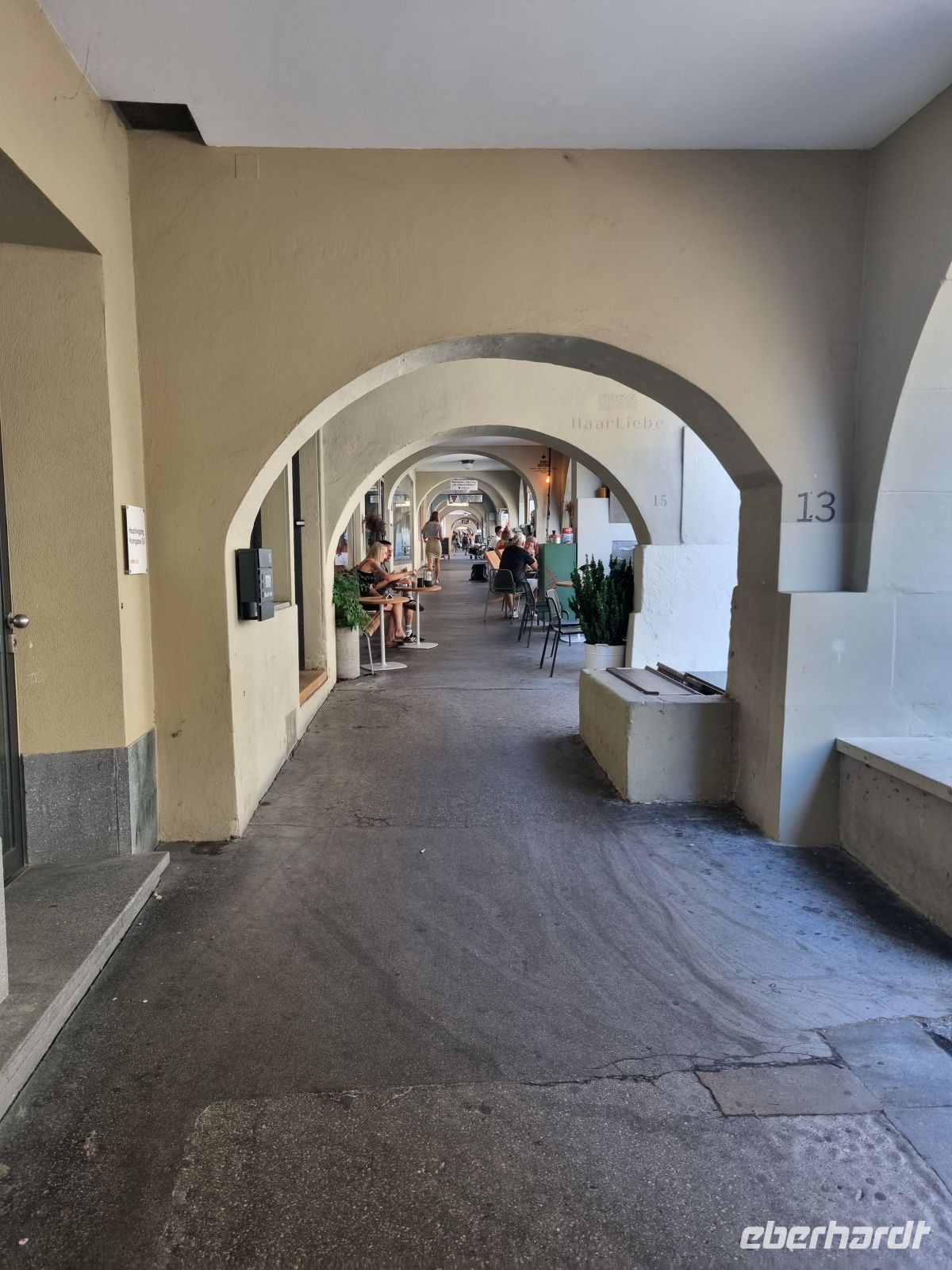 Bern - Altstadt (Arkaden in der Rathausgasse)