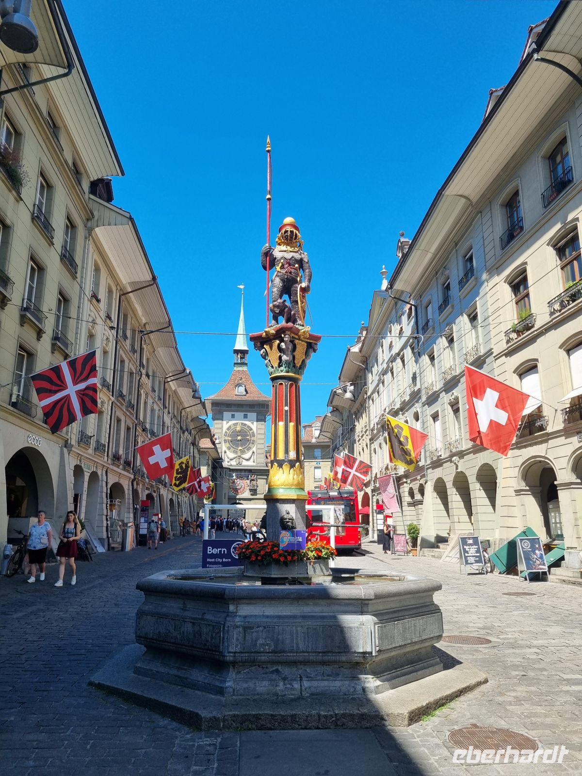Bern - Altstadt (Kramgasse - Zähringerbrunnen)