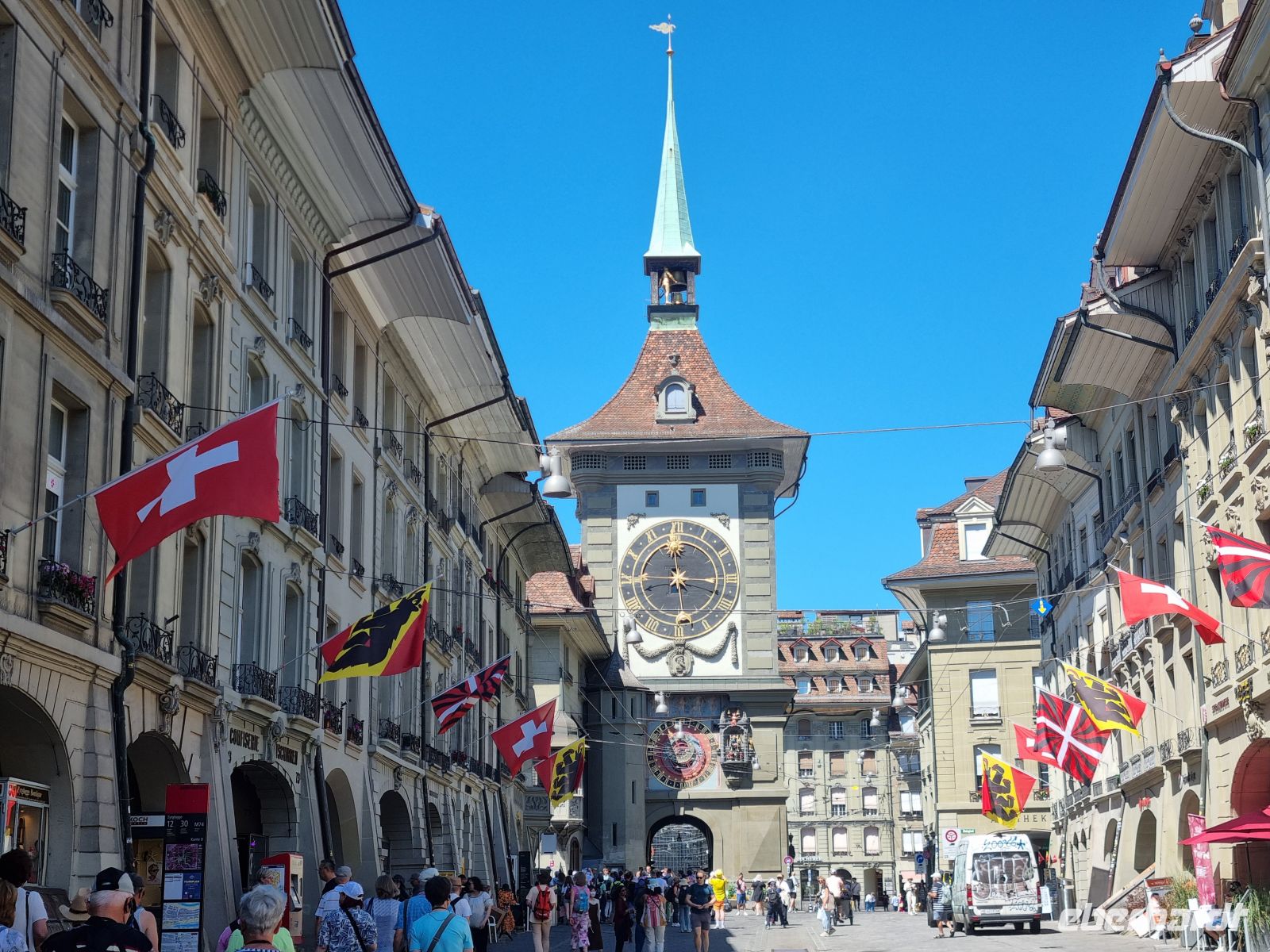 Bern - Altstadt (Zytglogge = Zeitglockenturm)