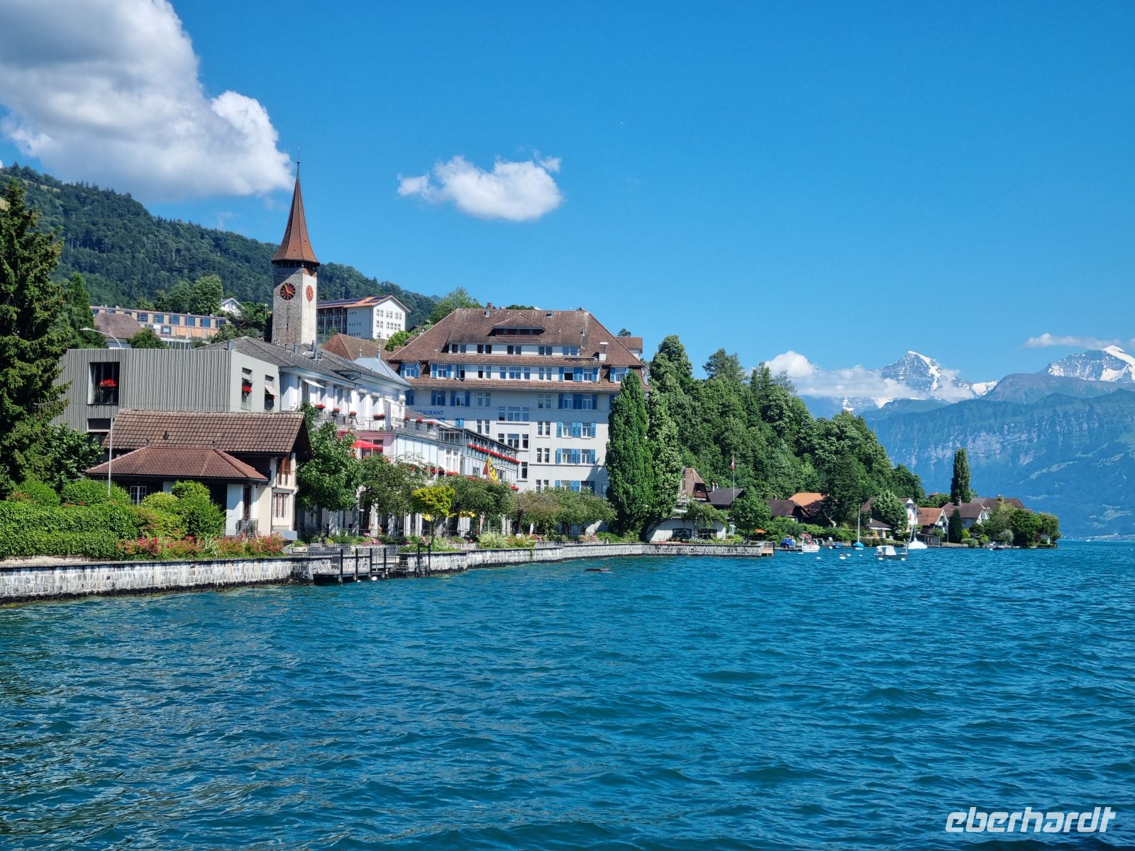 Schifffahrt auf dem Thunersee - Oberhofen