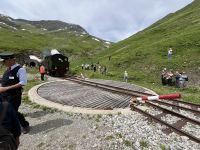 Drehscheibe in Furka