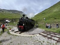 Drehscheibe in Aktion