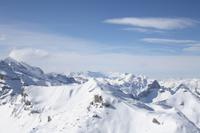 weite Sicht bis zum Mont Blanc