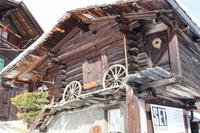 schöne alte Gebäude in Mürren