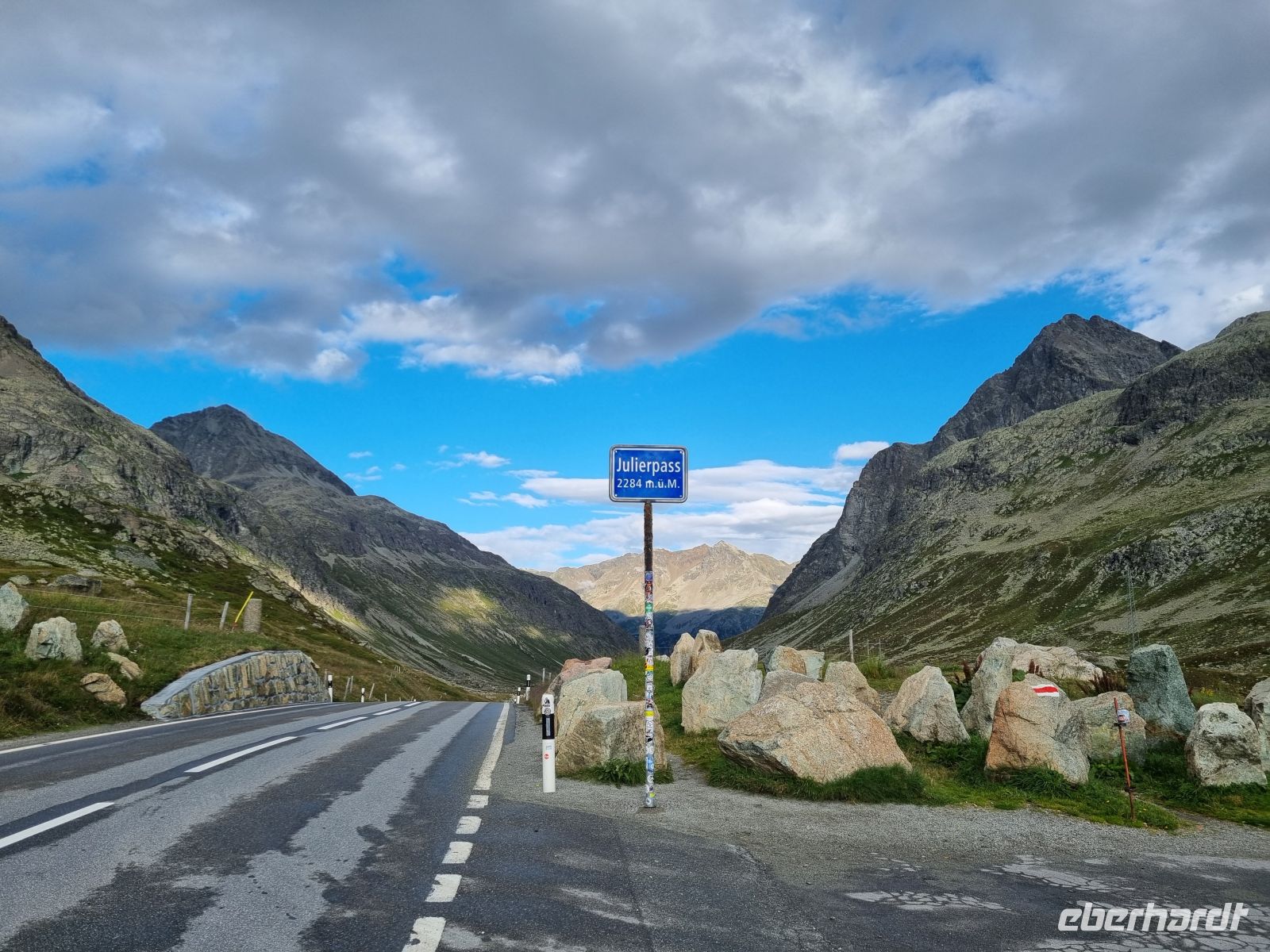 Anreise über den Julierpass 