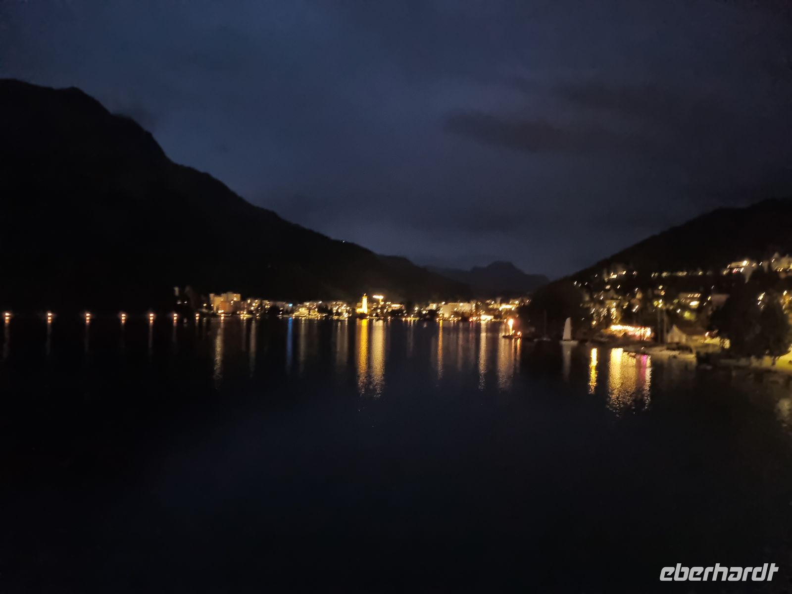 Abendliche St. Moritzersee