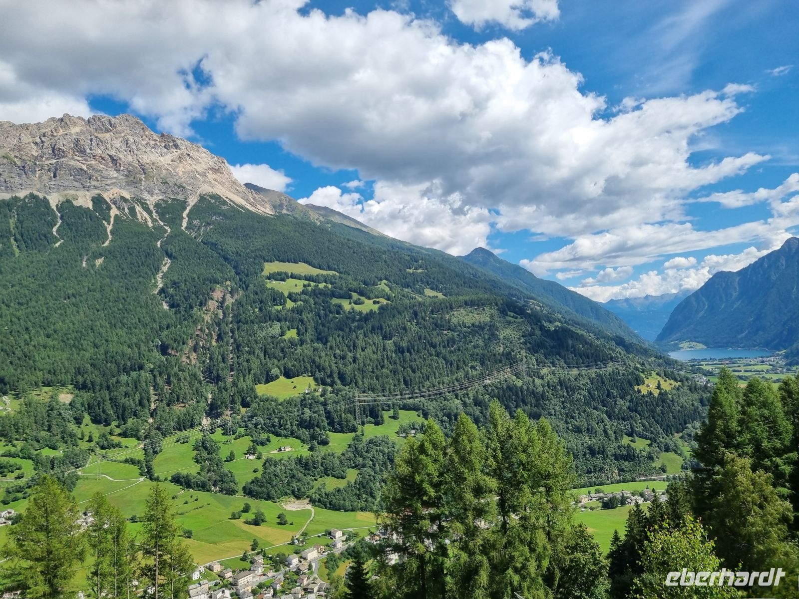 Fahrt mit dem Bernina-Express (Val di Poschiavo)