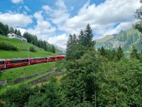 Fahrt mit dem Bernina-Express 