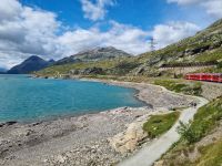 Fahrt mit dem Bernina-Express (Lago Bianco)