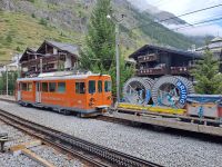 Talstation Gornergratbahn, Zermatt, Schweiz