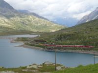 Lago Bianco, Berninapass, Schweiz