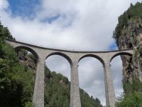 Landwasserviadukt, Filisur, Schweiz