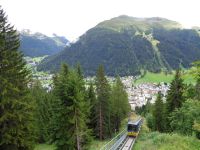Schatzalpbahn, Davos, Schweiz