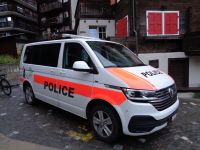 Polizeiauto, Zermatt, Schweiz