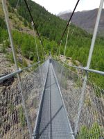 Hängebrücke Furi, Zermatt, Schweiz