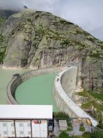 Grimselstaumauer, Guttannen, Schweiz