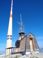 Wetterstation, Säntis, Schweiz
