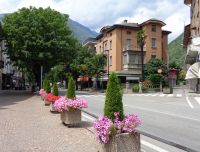 Strada statale 38 dello Stelvio, Tirano, Italien