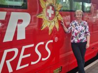 Fahrt mit dem Glacier-Express (Reiseleiterin Katrin)