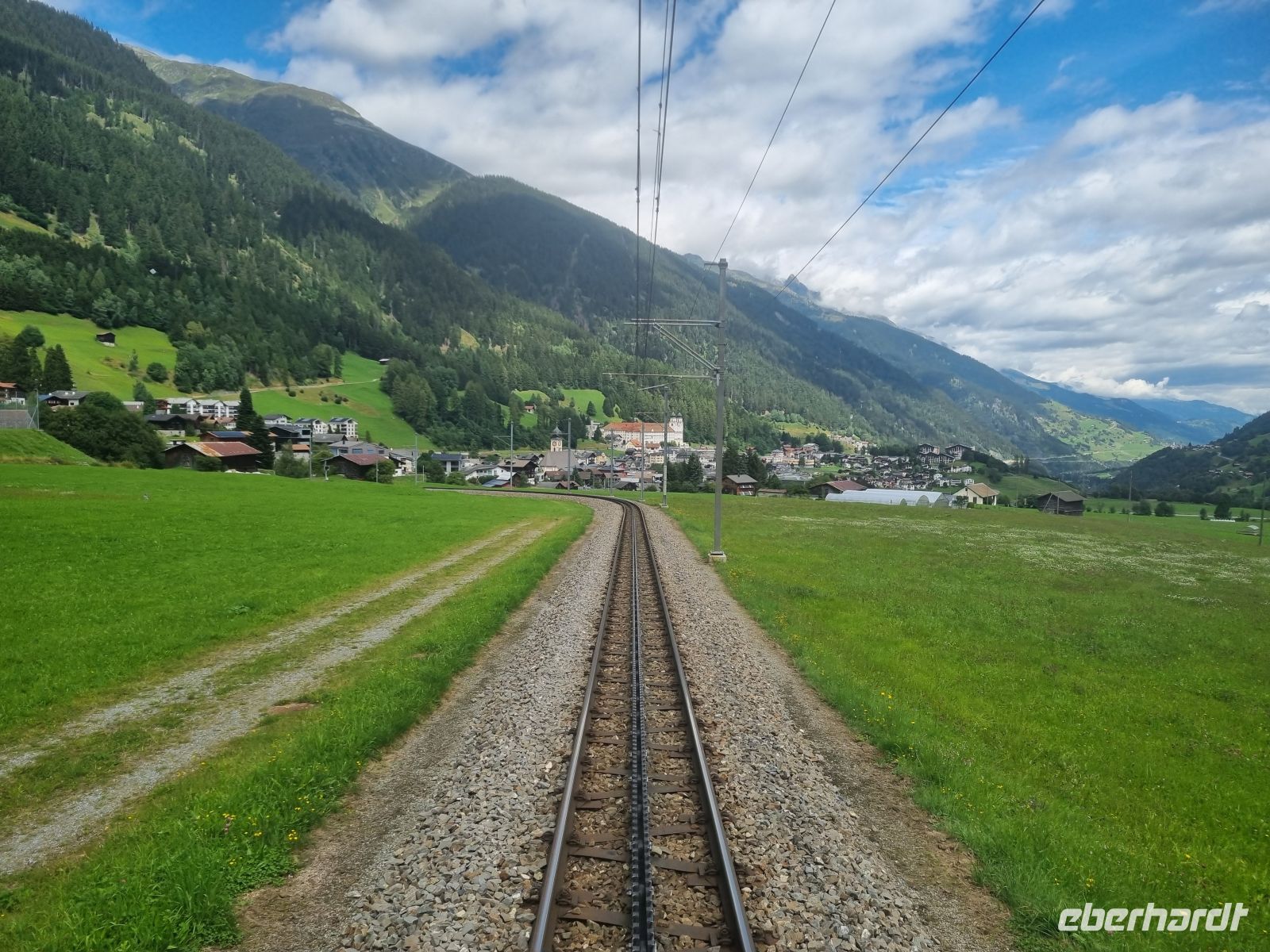Fahrt mit dem Glacier-Express (Disentis)