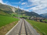 Fahrt mit dem Glacier-Express (Disentis)