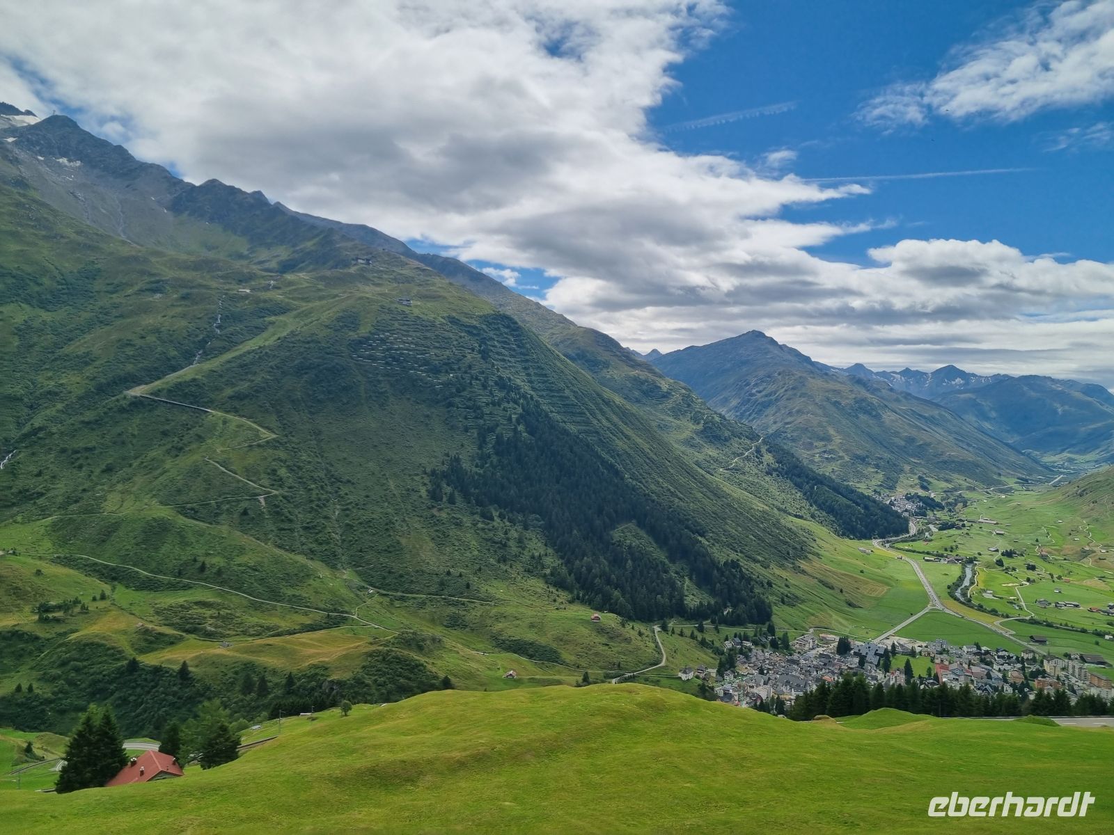 Fahrt mit dem Glacier-Express (Andermatt)