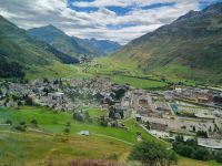 Fahrt mit dem Glacier-Express (Andermatt)