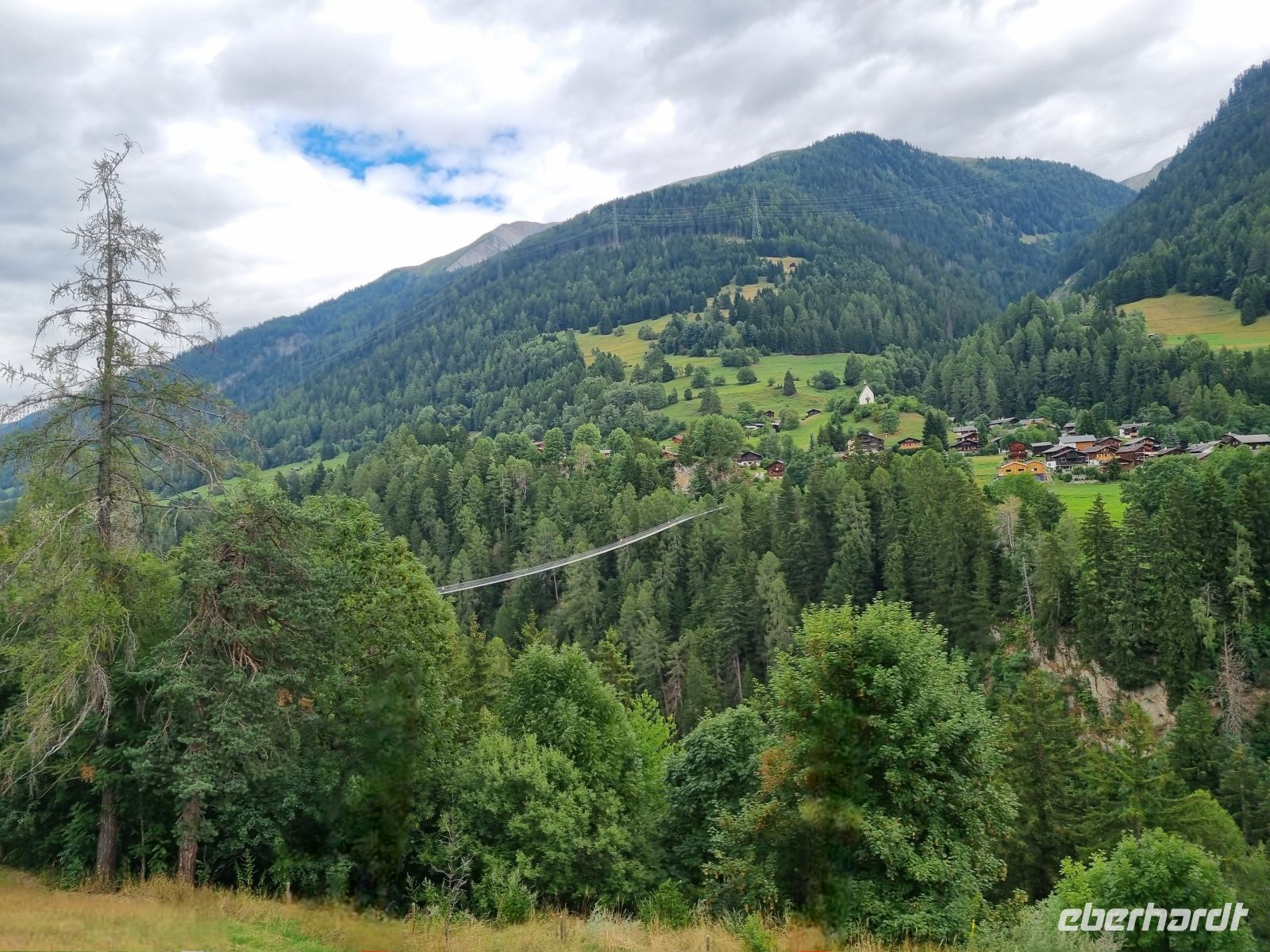 Fahrt mit dem Glacier-Express (GOMS Bridge) 