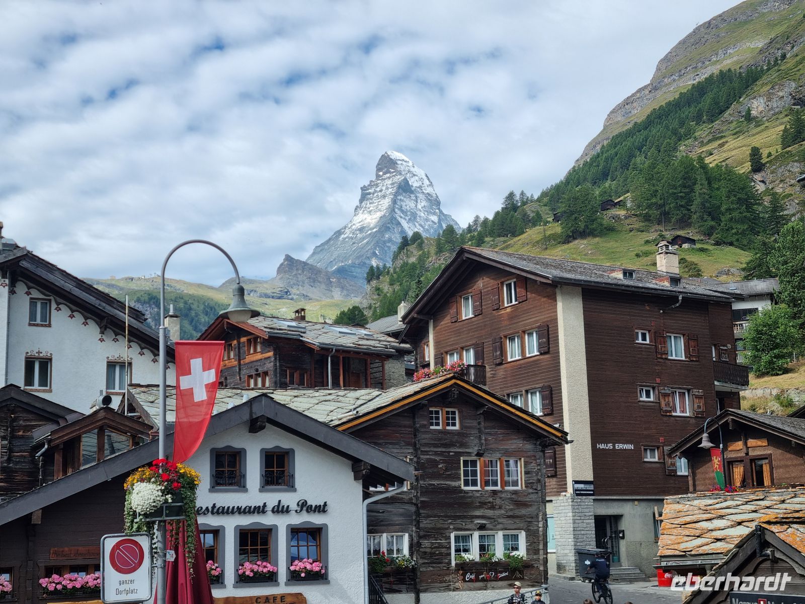Zermatt - Blick zum Matterhorn 