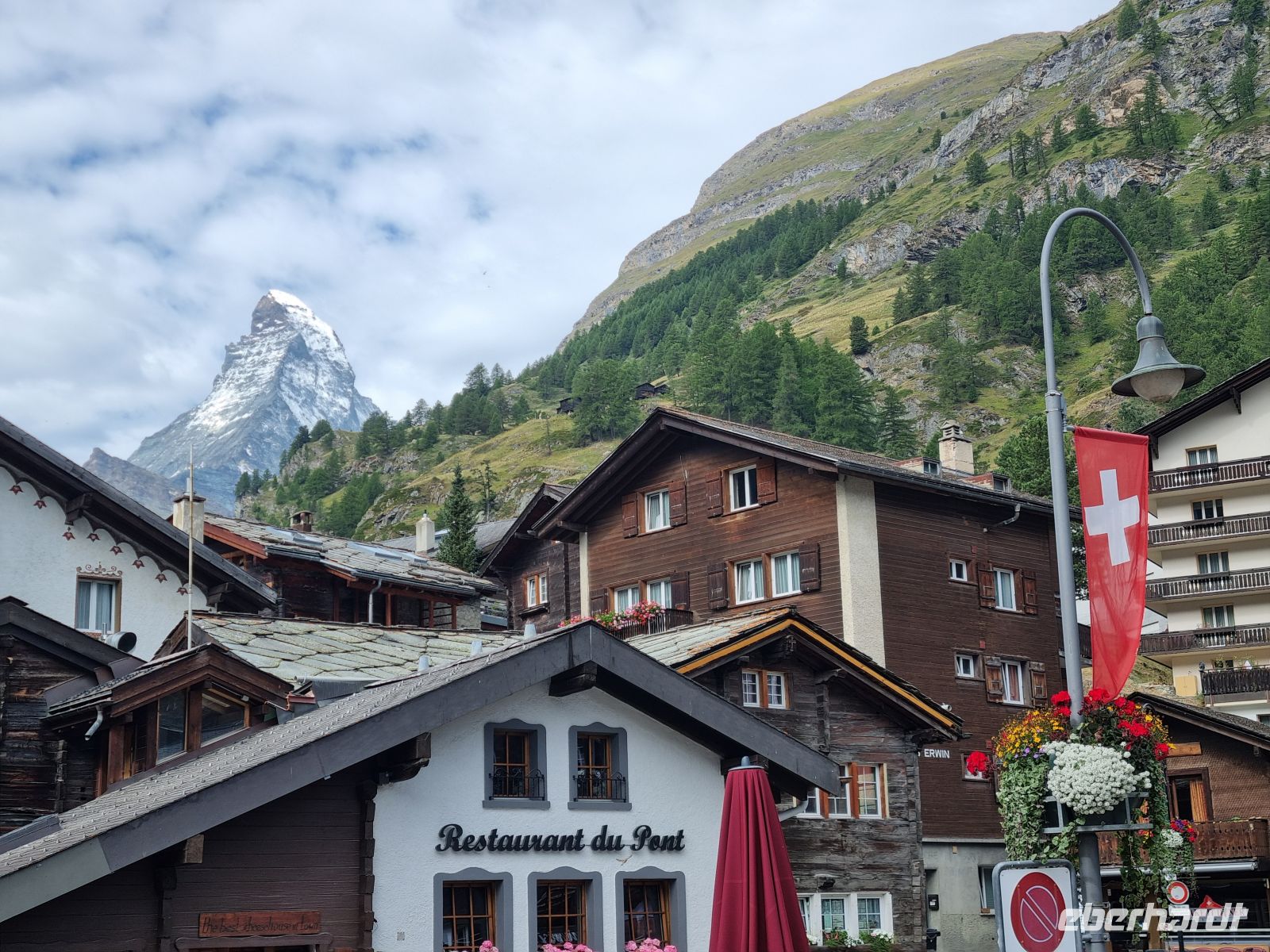 Zermatt - Blick zum Matterhorn 