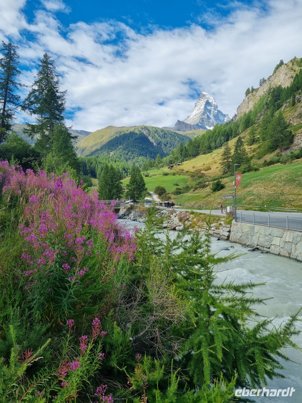 Zermatt - Blick zum Matterhorn 